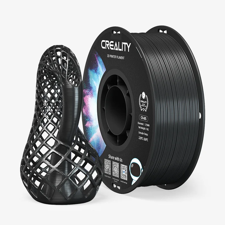 CR-ABS 3D Printing Filament Black