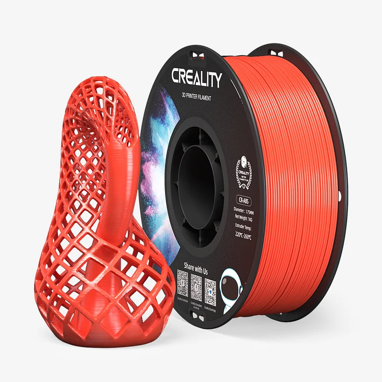 CR-ABS 3D Printing Filament Red