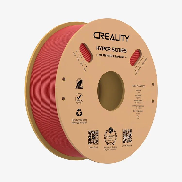 Creality Hyper Series PLA Filament Red