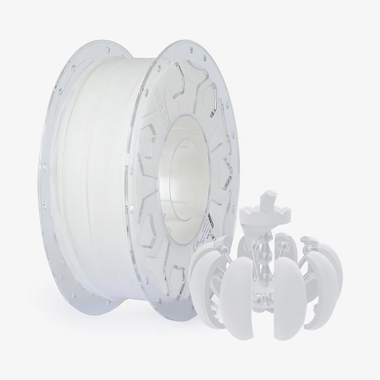 CR PLA 3D Printing Filament Ivory White