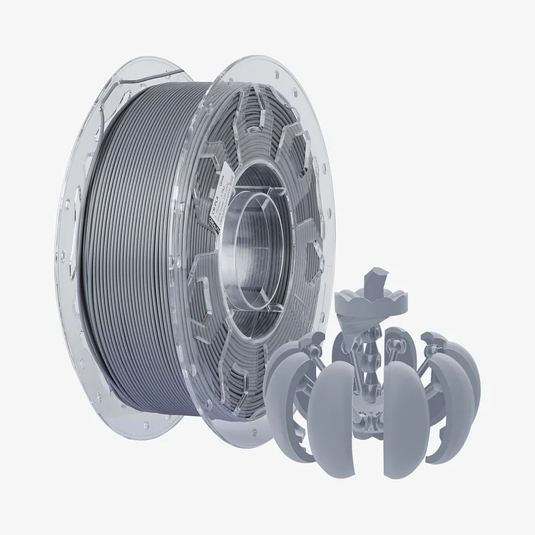 CR PLA 3D Printing Filament Grey