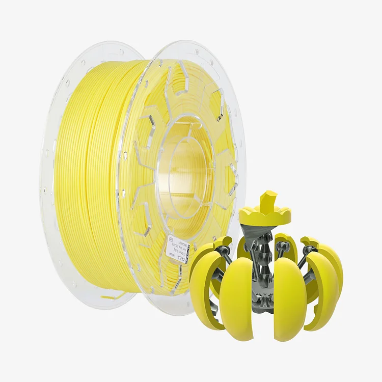 CR PLA 3D Printing Filament Yellow